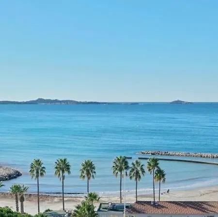 Paradise T2 Port Et A Pied Avec Parking Санари-сюр-Мер